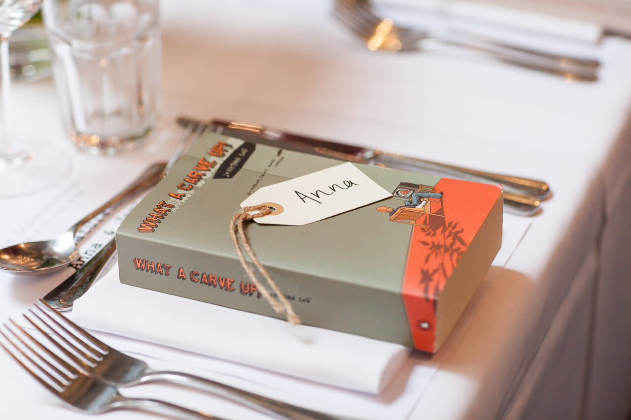 book on table