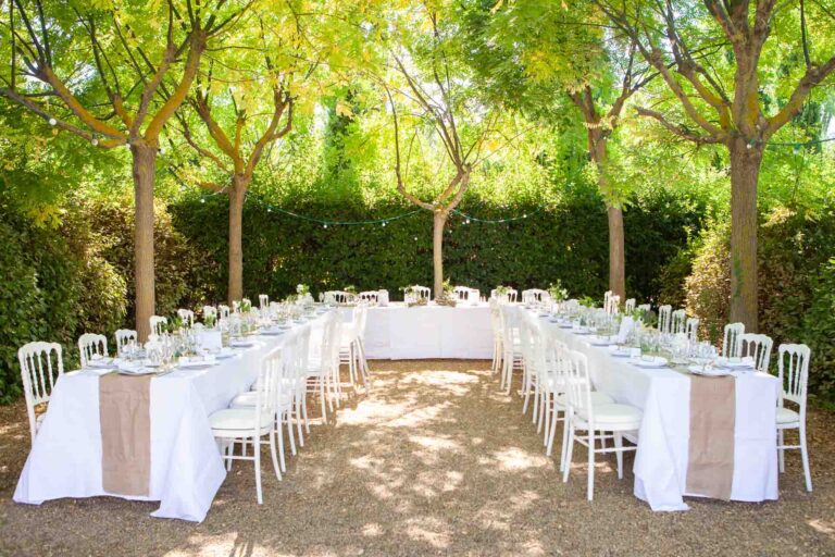 Rustic countryside wedding in France