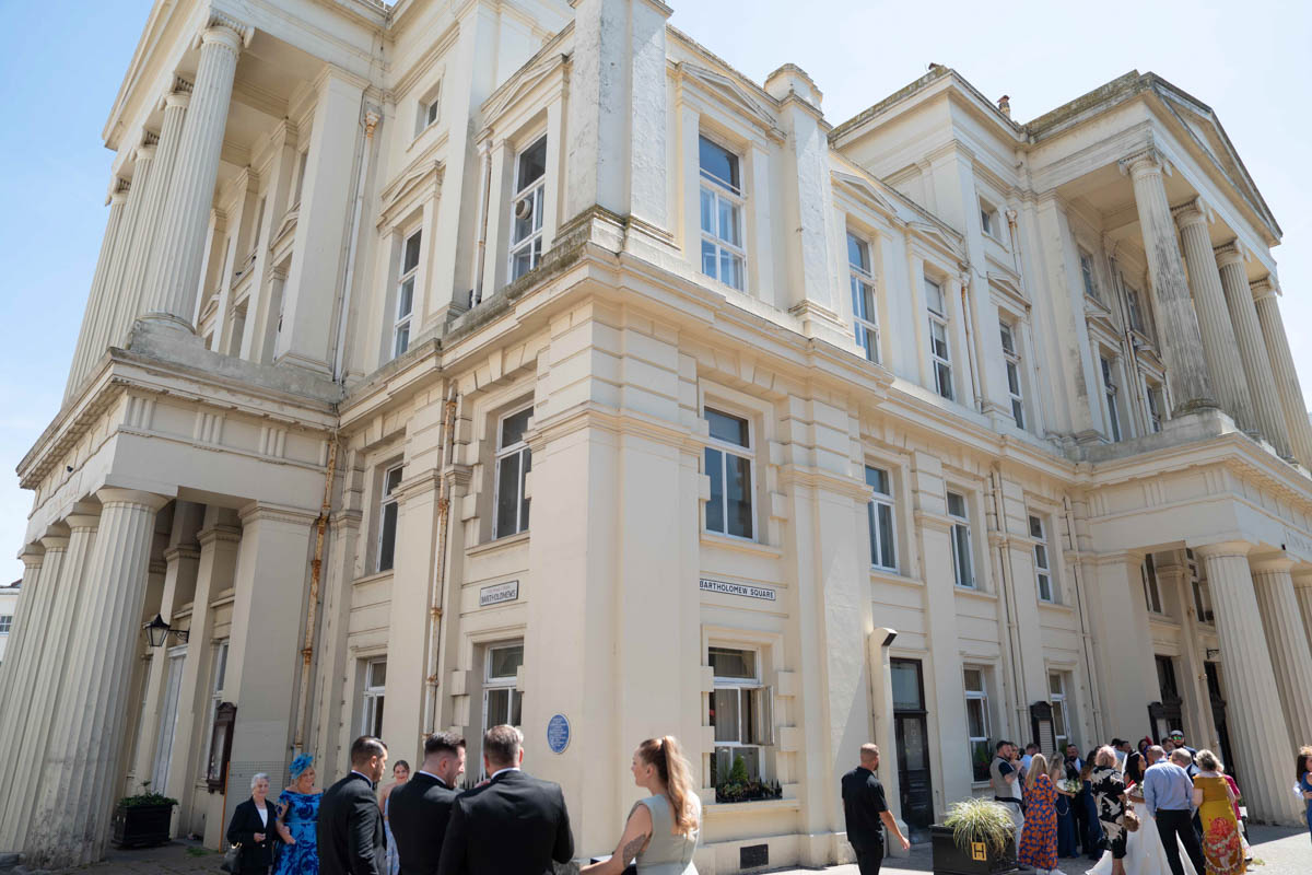 exterior of BRIGHTON TOWN HALL