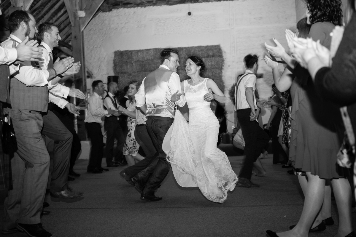 couple doing a ceilidh dance