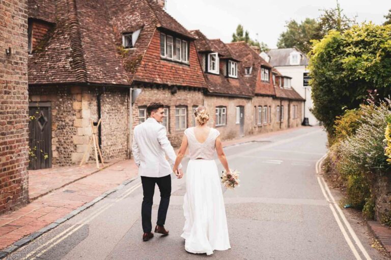 Wedding photography in Alfriston West Sussex