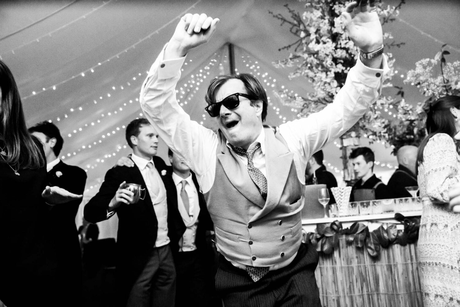 guests getting down on the dance floor