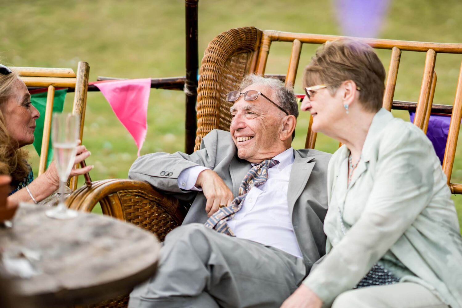 guests relaxing