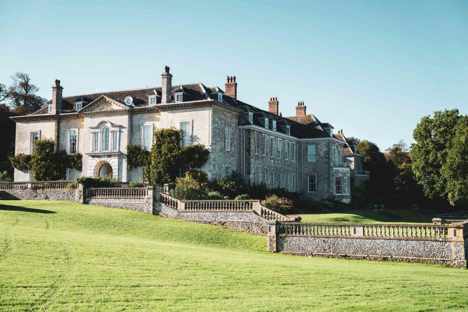 firle place on a autumn day