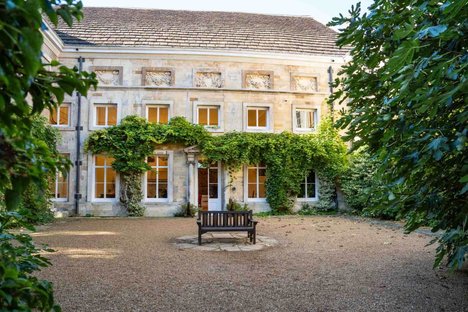 courtyard at firle place