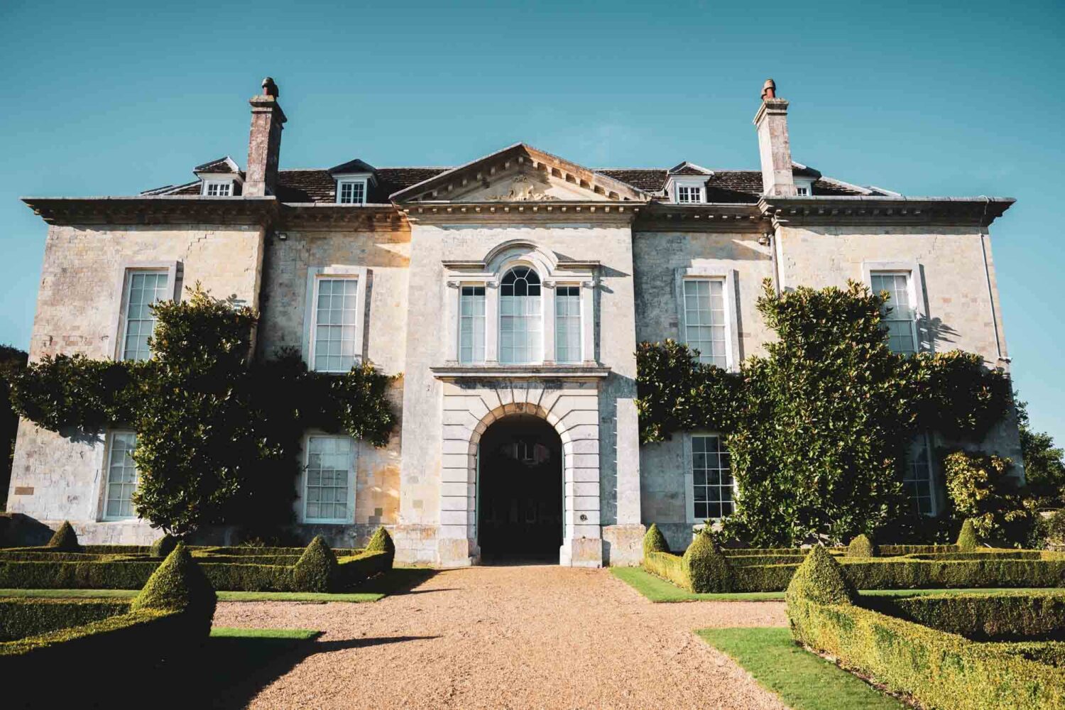 sunny photo of firle place
