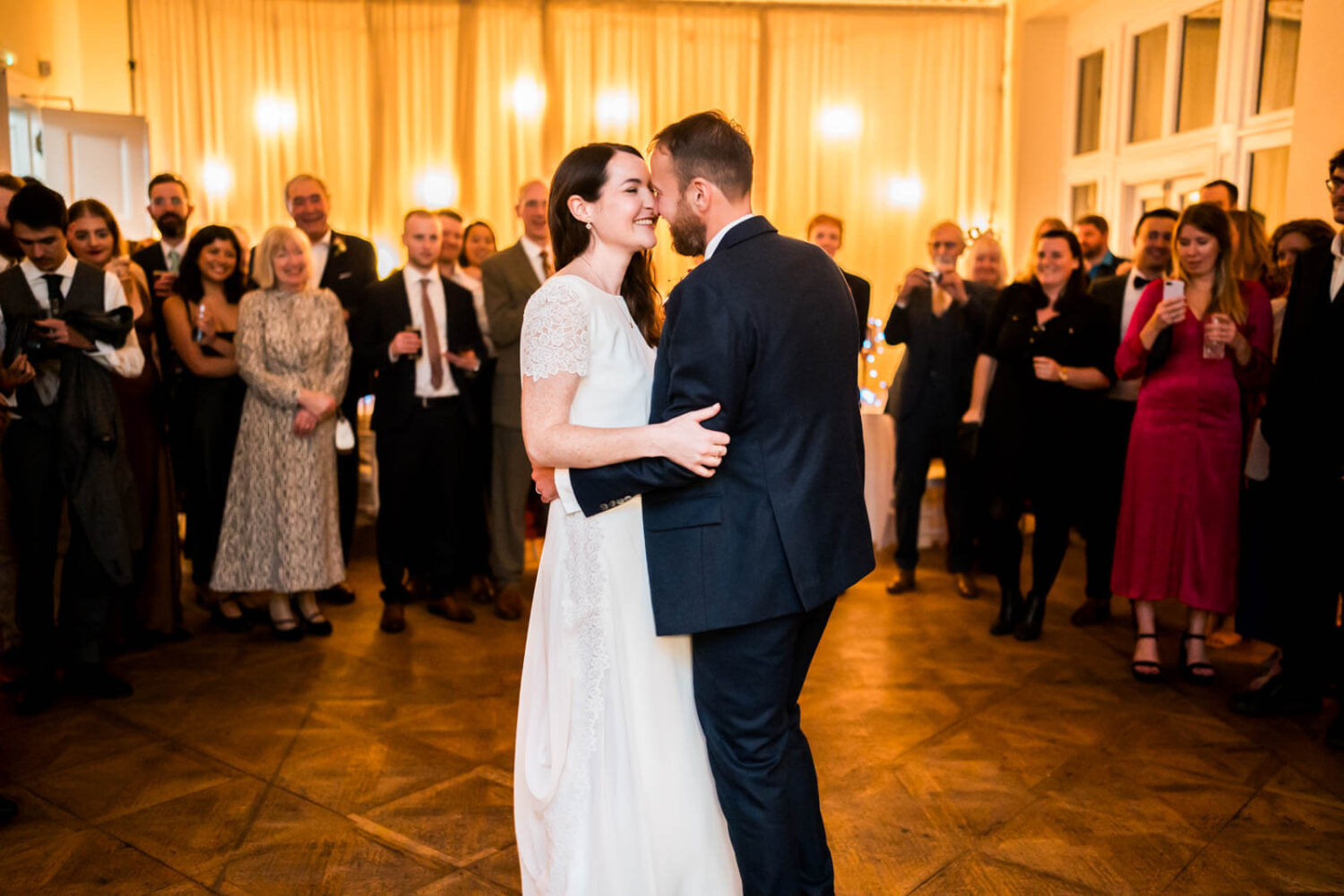 couple doing first dance
