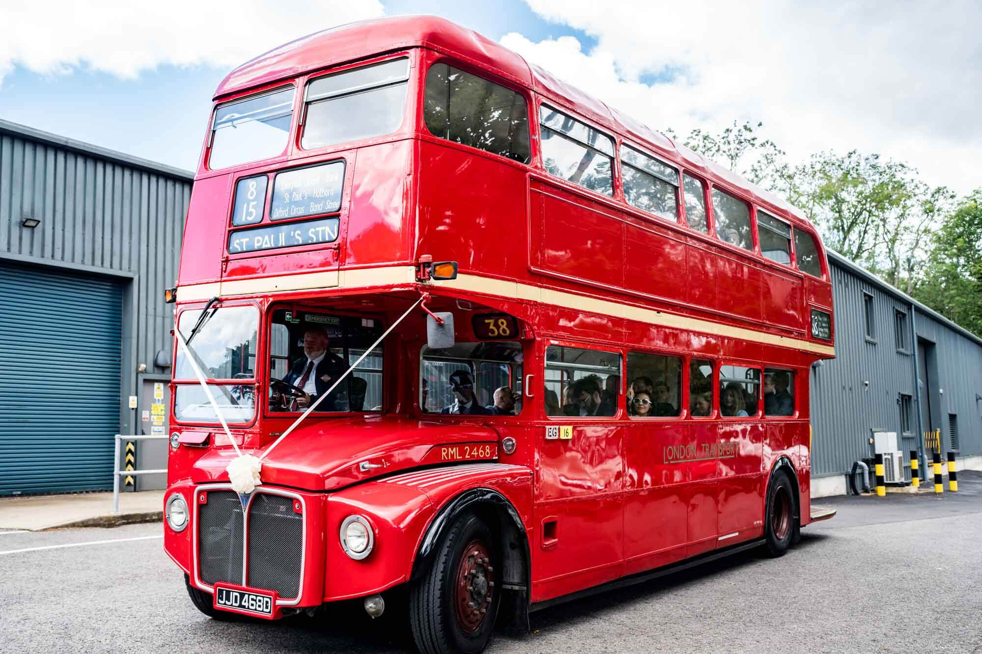 Old London bus.