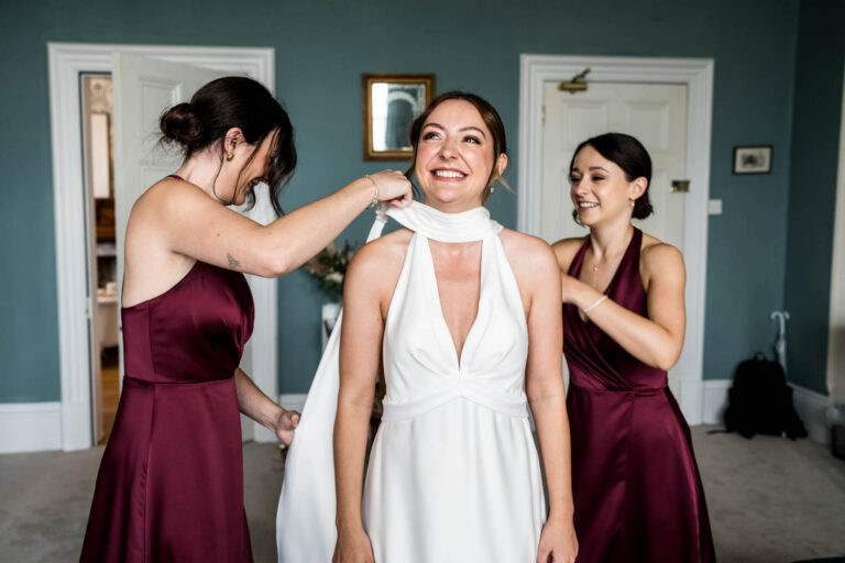 Wedding photography at Berwick House