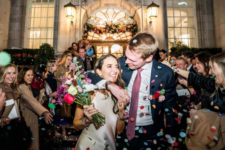 A winter wedding at Chelsea Old Town Hall