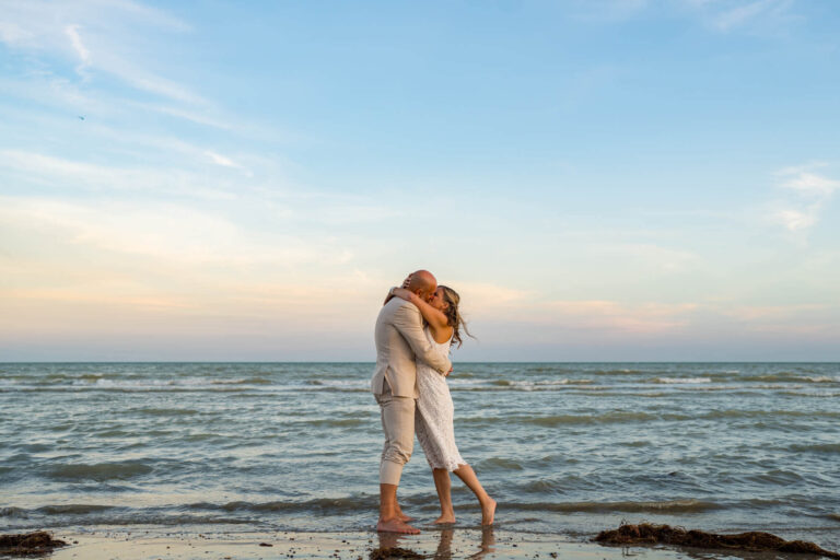 Beach wedding in Sussex