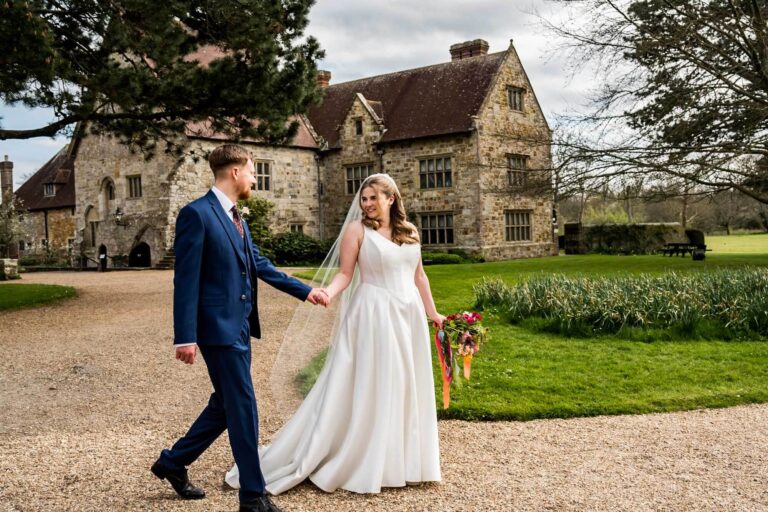 Wedding photography at Michelham Priory House & Gardens