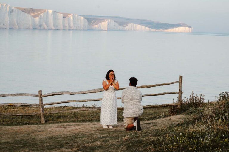 Seven Sisters proposal photography